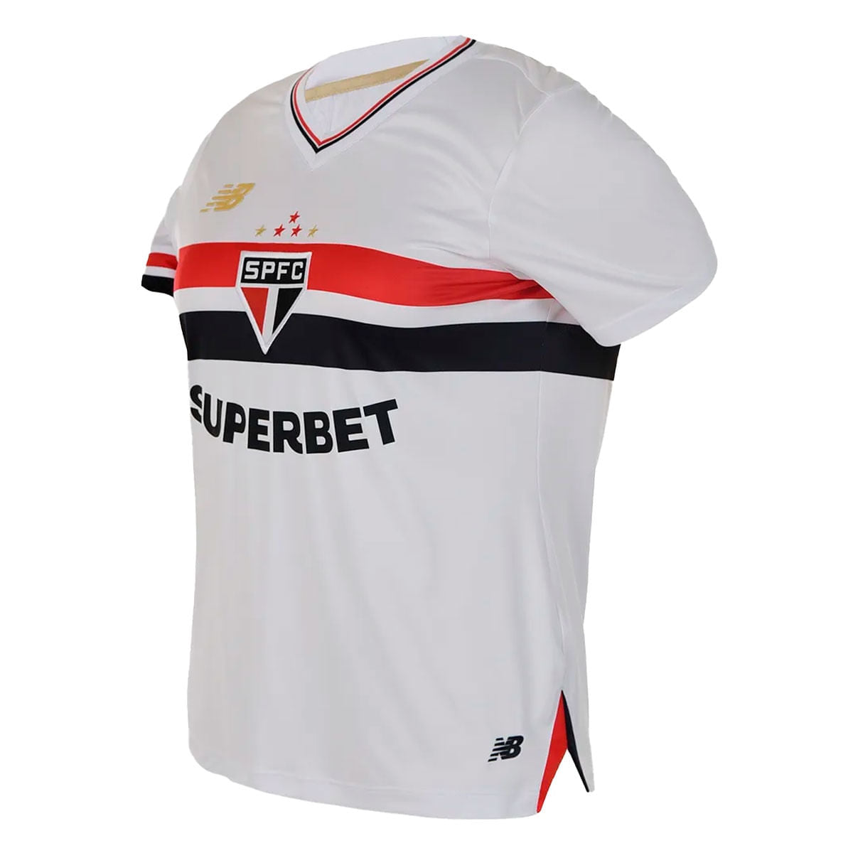 Camisa New Balance H São Paulo 25 C/P Feminino
