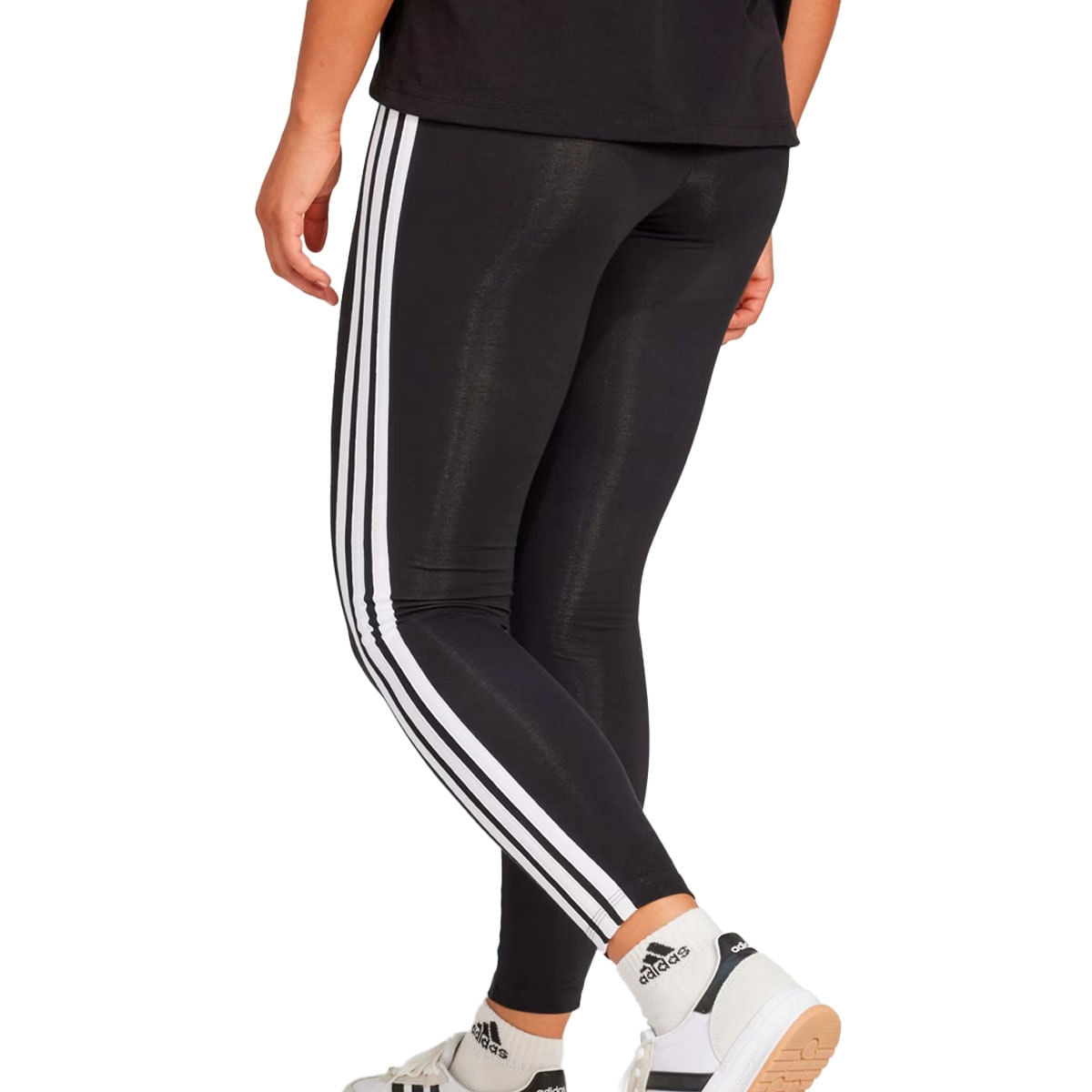 Calça Legging Adidas 3 Stripes Feminino