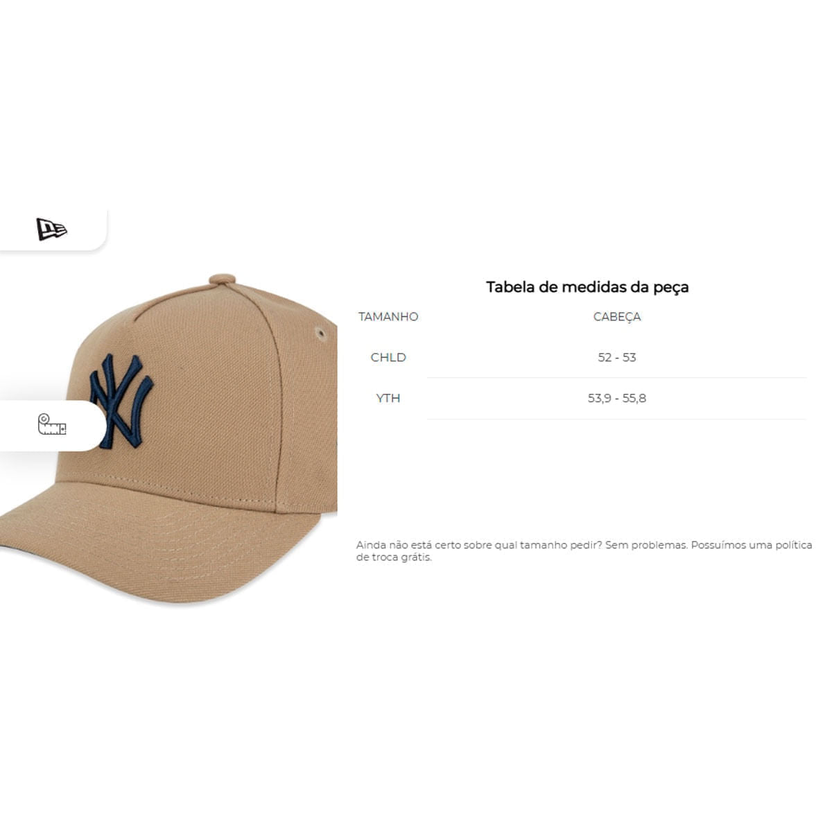 Boné New Era Classic Infantil