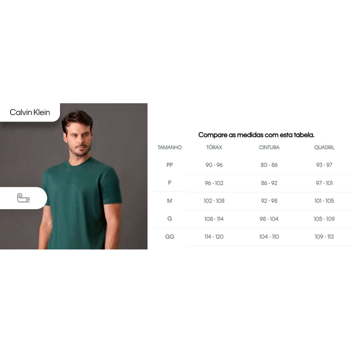 Camiseta Calvin Klein Flame Masculino