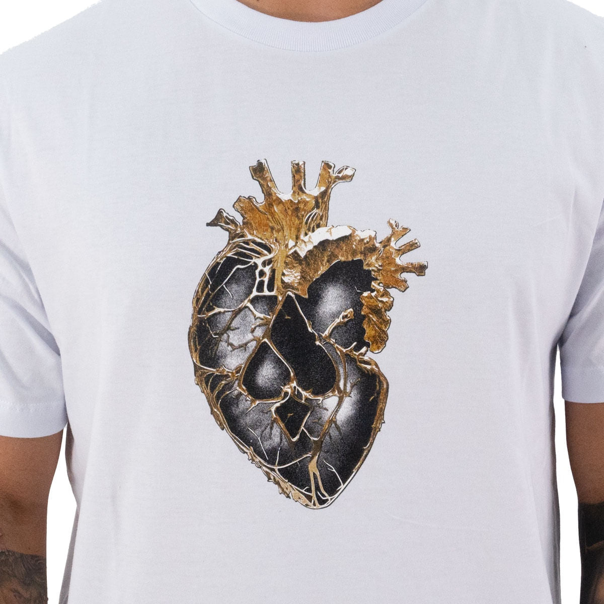 Camiseta Mcd Coração Masculino
