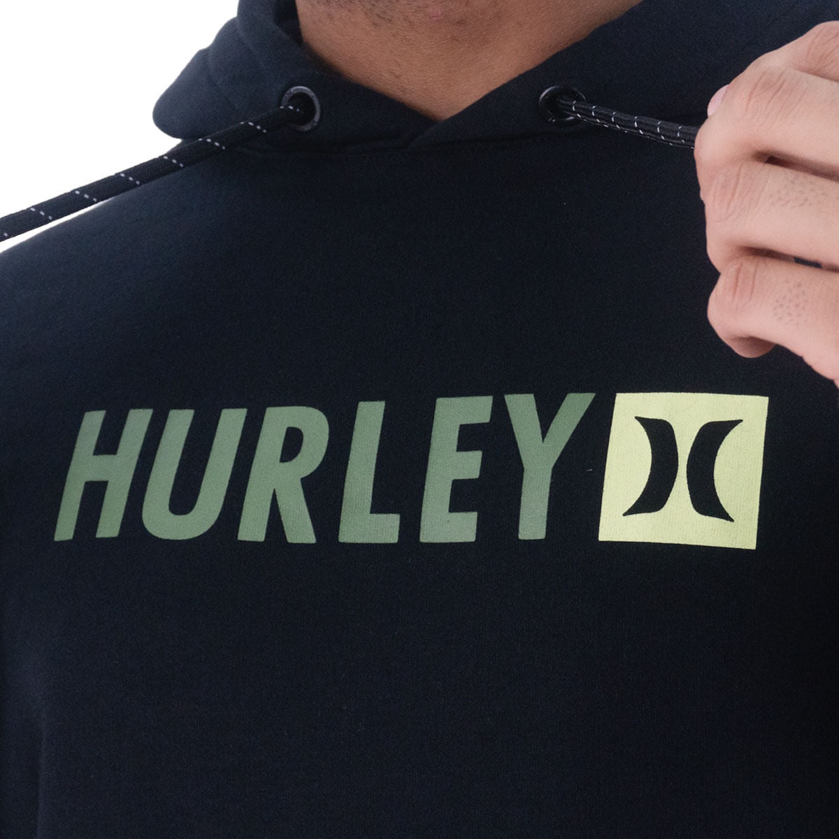 Blusa Cang Fech Hurley Square 2 Masculino
