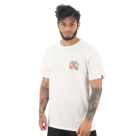 Camiseta Quiksilver Snake Masculino
