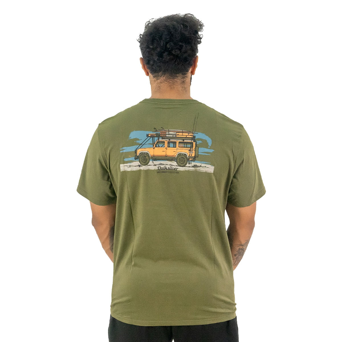 Camiseta Quiksilver No Maps Masculino