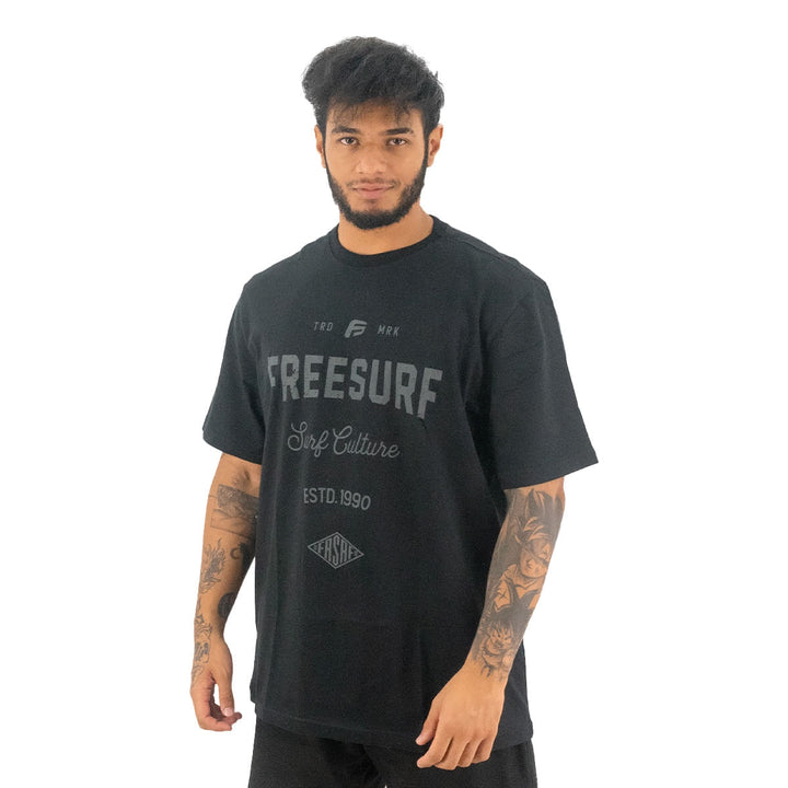 Camiseta Oversized Freesurf Culture Masculino