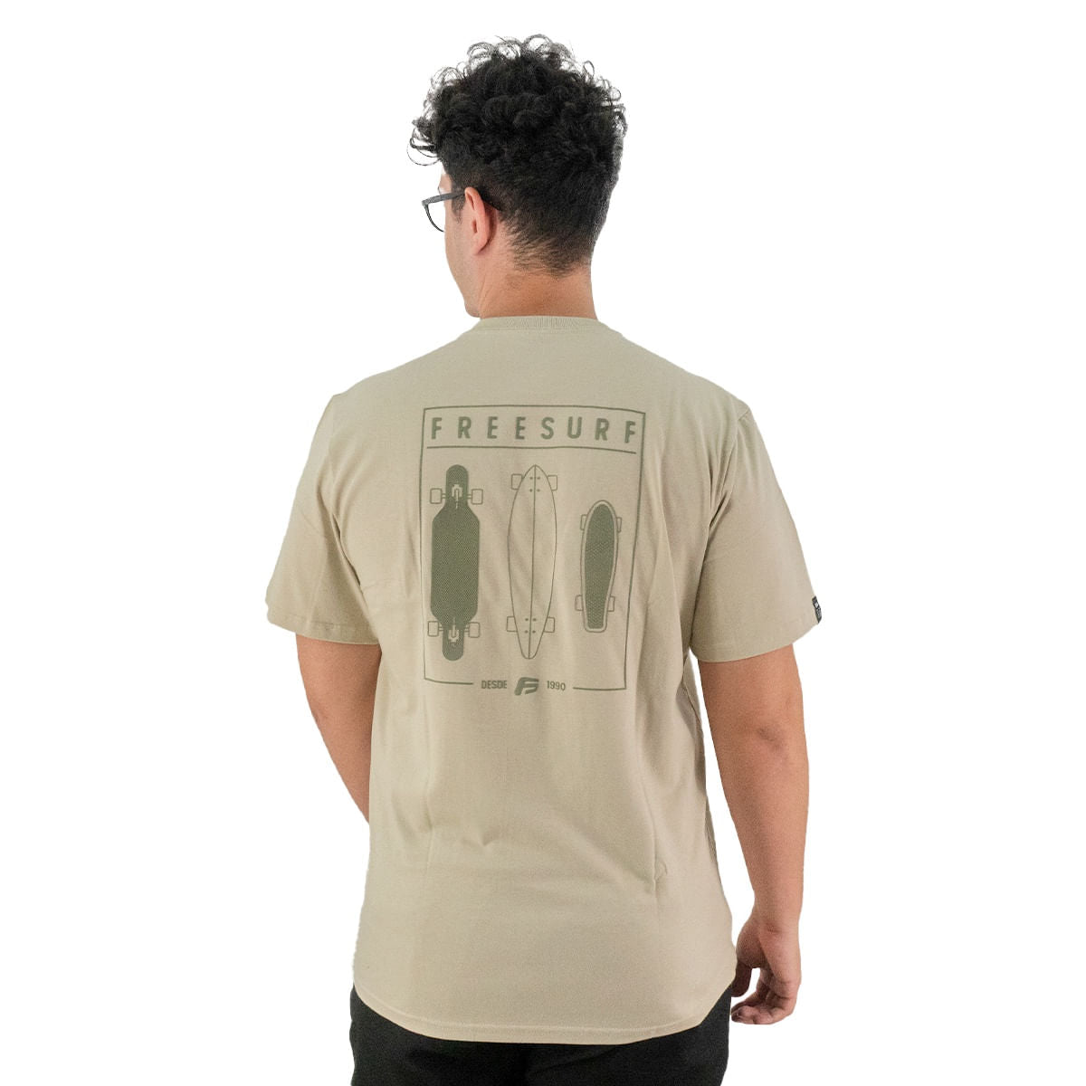 Camiseta Freesurf Skate Masculino