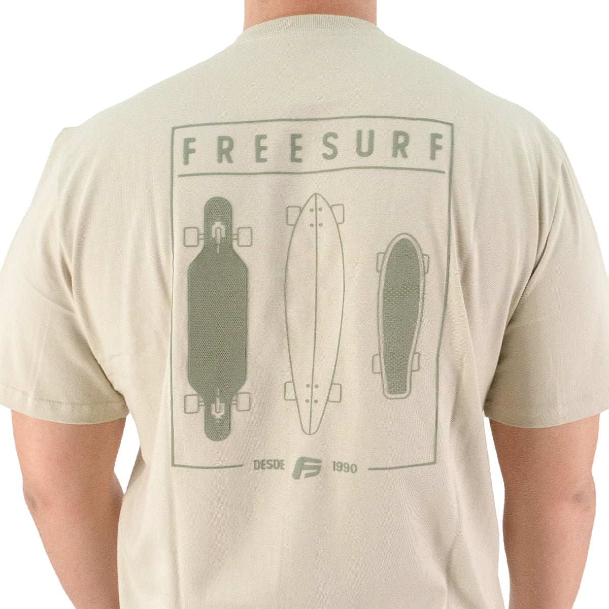 Camiseta Freesurf Skate Masculino