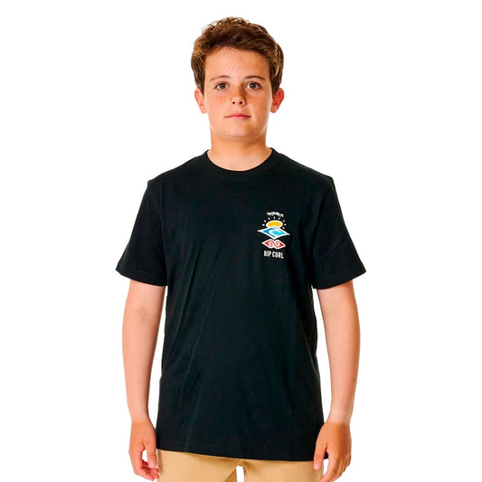 Camiseta Rip Curl Search Icon Juvenil