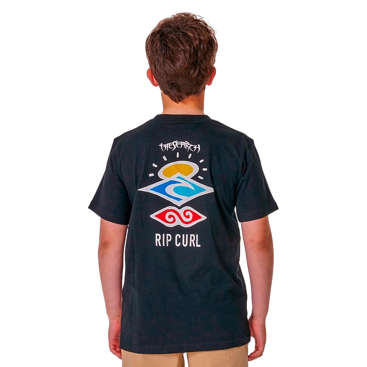 Camiseta Rip Curl Search Icon Juvenil
