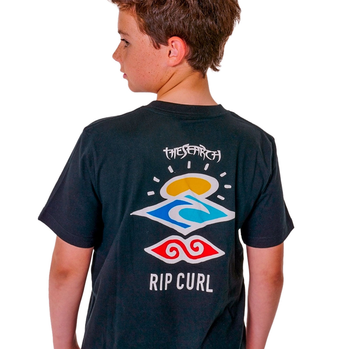 Camiseta Rip Curl Search Icon Juvenil