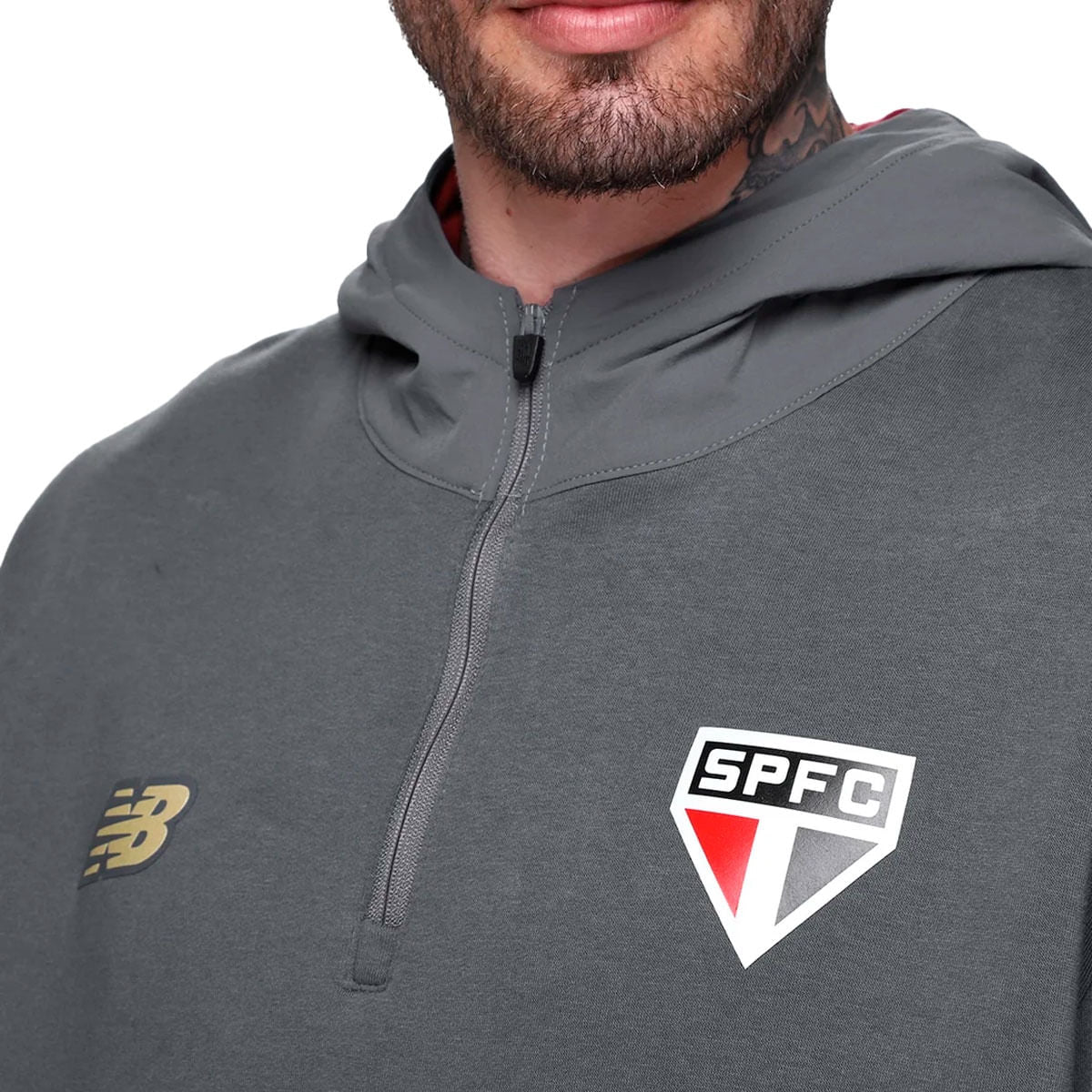 Blusa Cang Ab New Balance Spfc 2025 Masculino