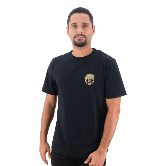 Camiseta Hurley Escudo Masculino