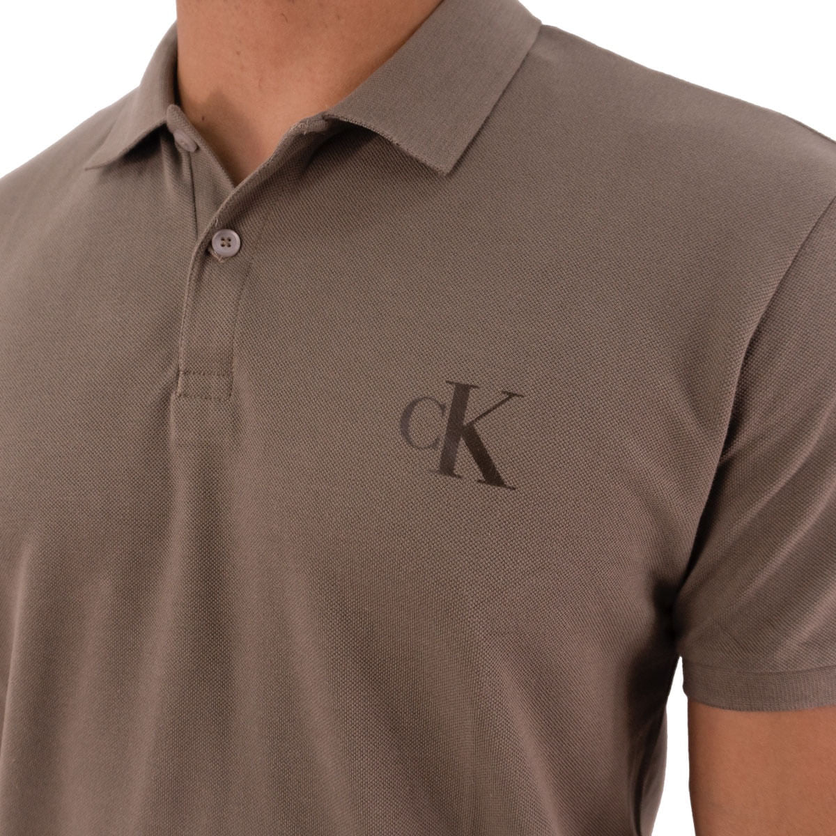 Polo Calvin Klein Logo Gel Masculino