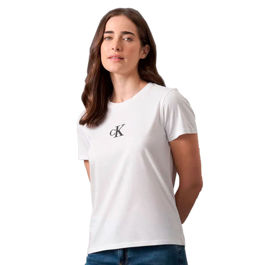 Camiseta Ckj Rubber Feminino