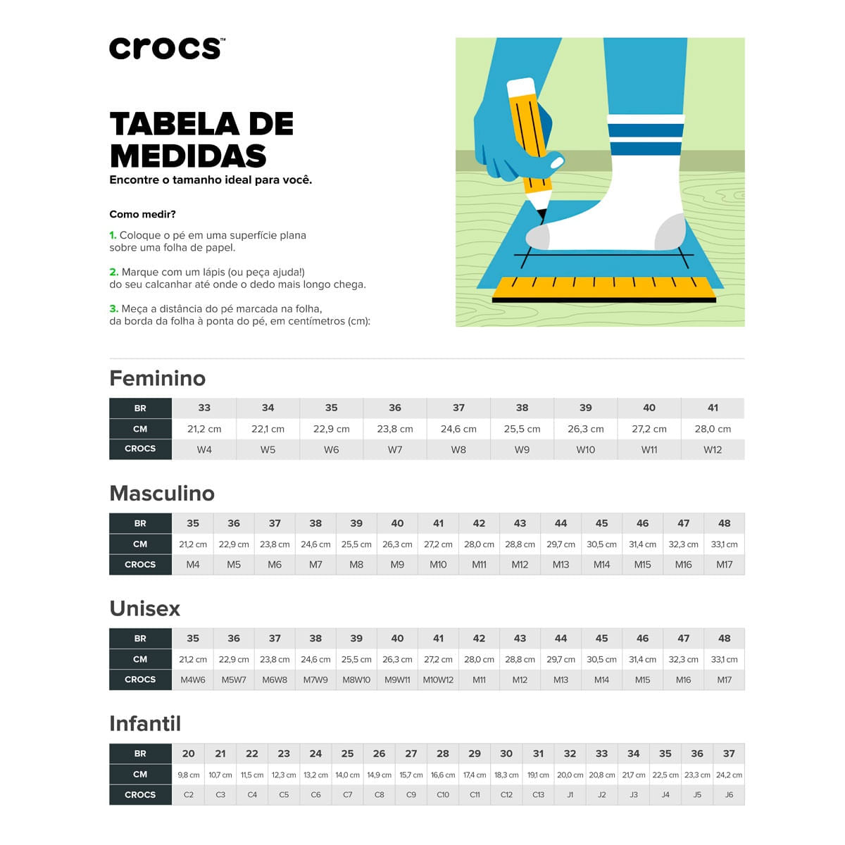 Sandália Crocs Crocband Infantil