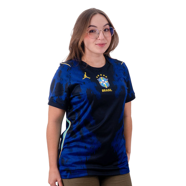Camisa Nike Brasil Jordan Ii 2026/27 Feminino