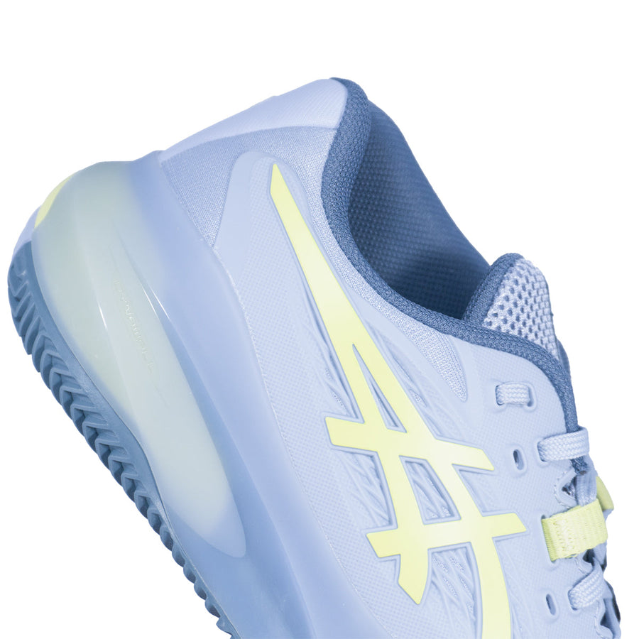 Tênis Asics Gel-Resolution X Clay Masculino — Uma parede que segura o pé na virada