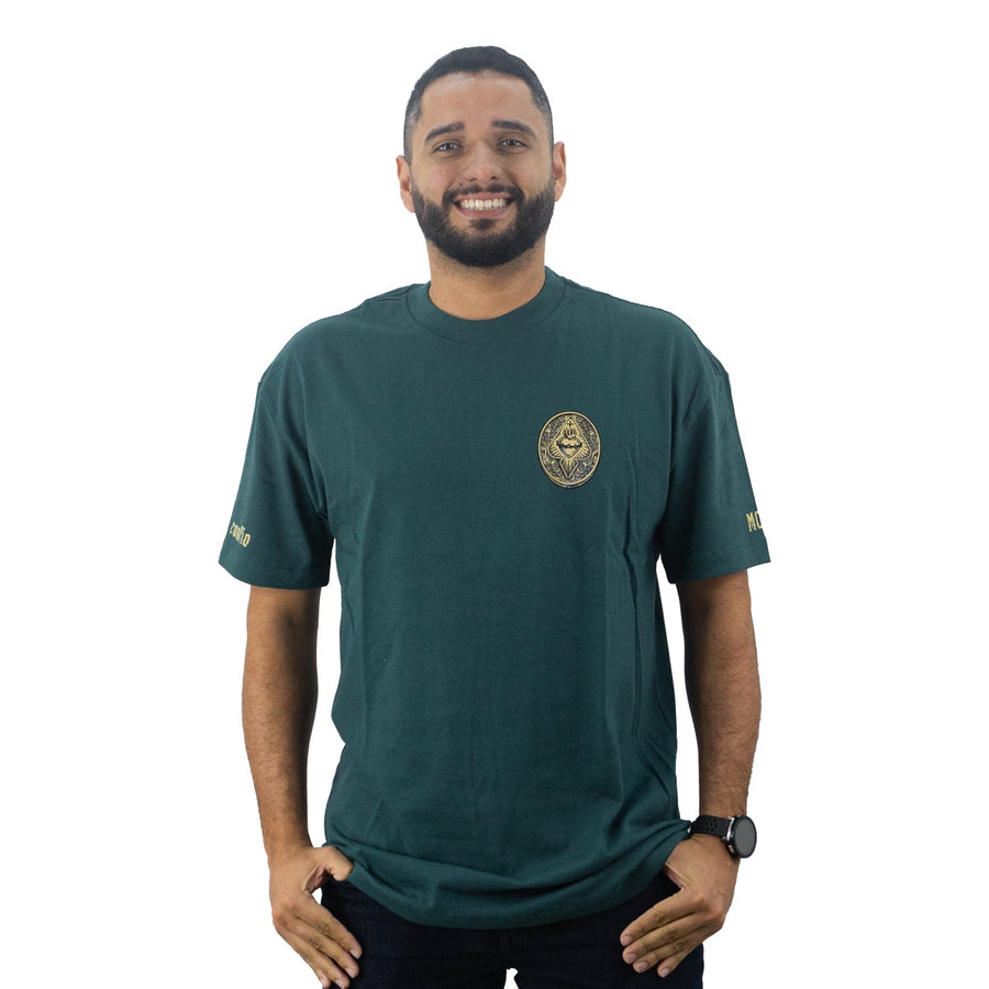 Camiseta Mcd Medalha Masculino — Estampa que conta uma história em 360°