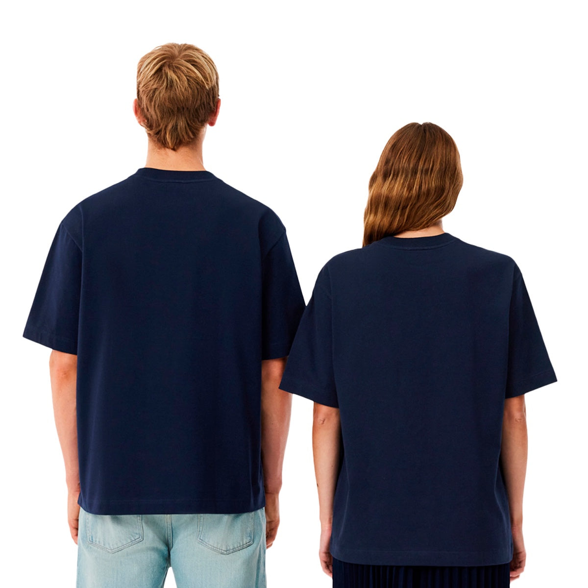 Camiseta Over Lacoste Malha Masculino