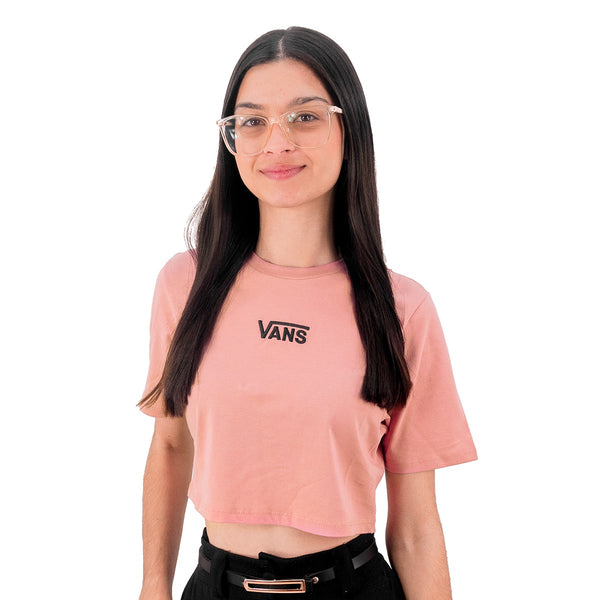 Camiseta Vans Cropped Flying V Feminino