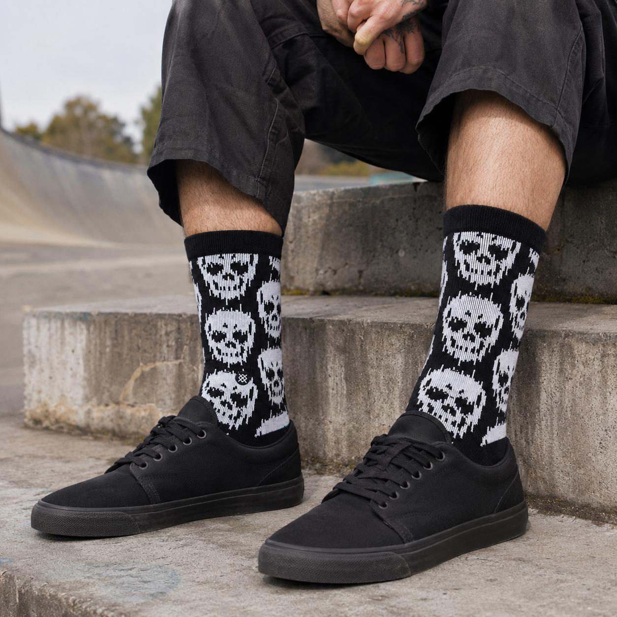 Meia Stance Skull Unissex