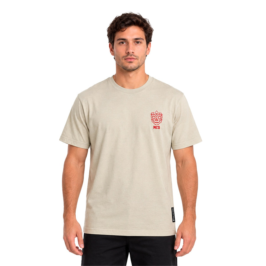 Camiseta MCD Regular Costas Masculino — Bege, e por que isso muda tudo