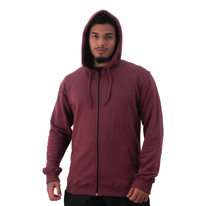 Blusa Canguru Aberto Volcom Single Masculino