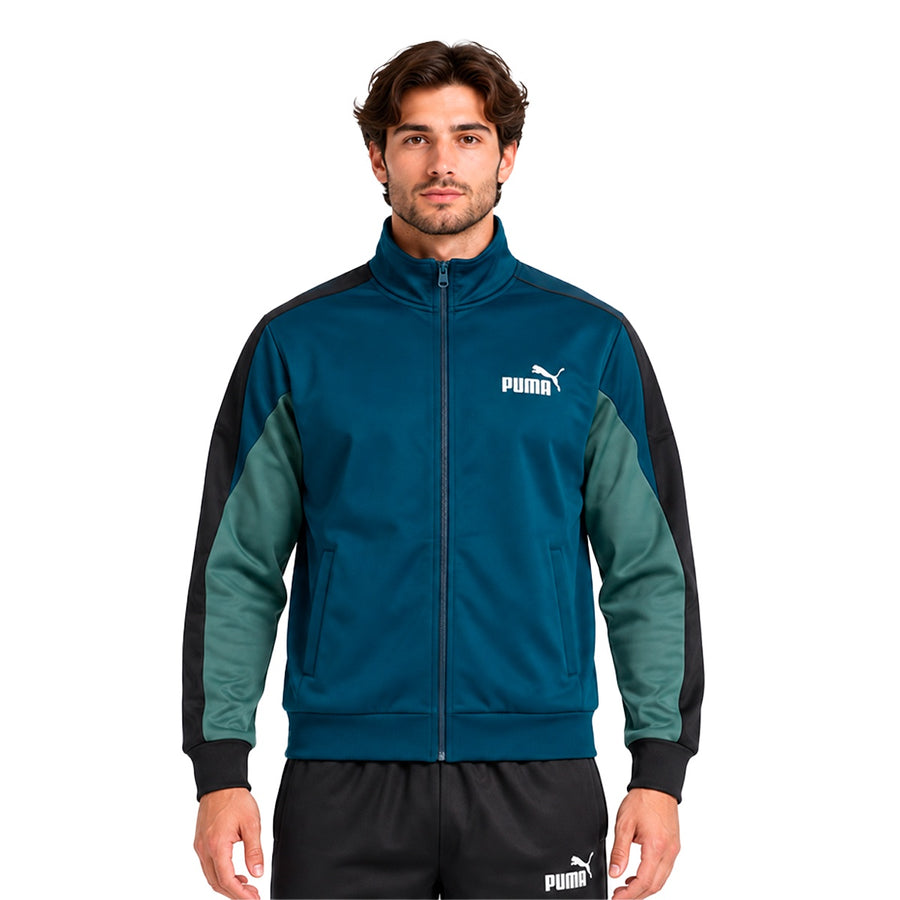 Agasalho Puma Block Masculino — Três cores, três recortes