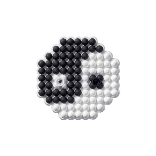 Broche Crocs Beaded Ying And Yang Unissex