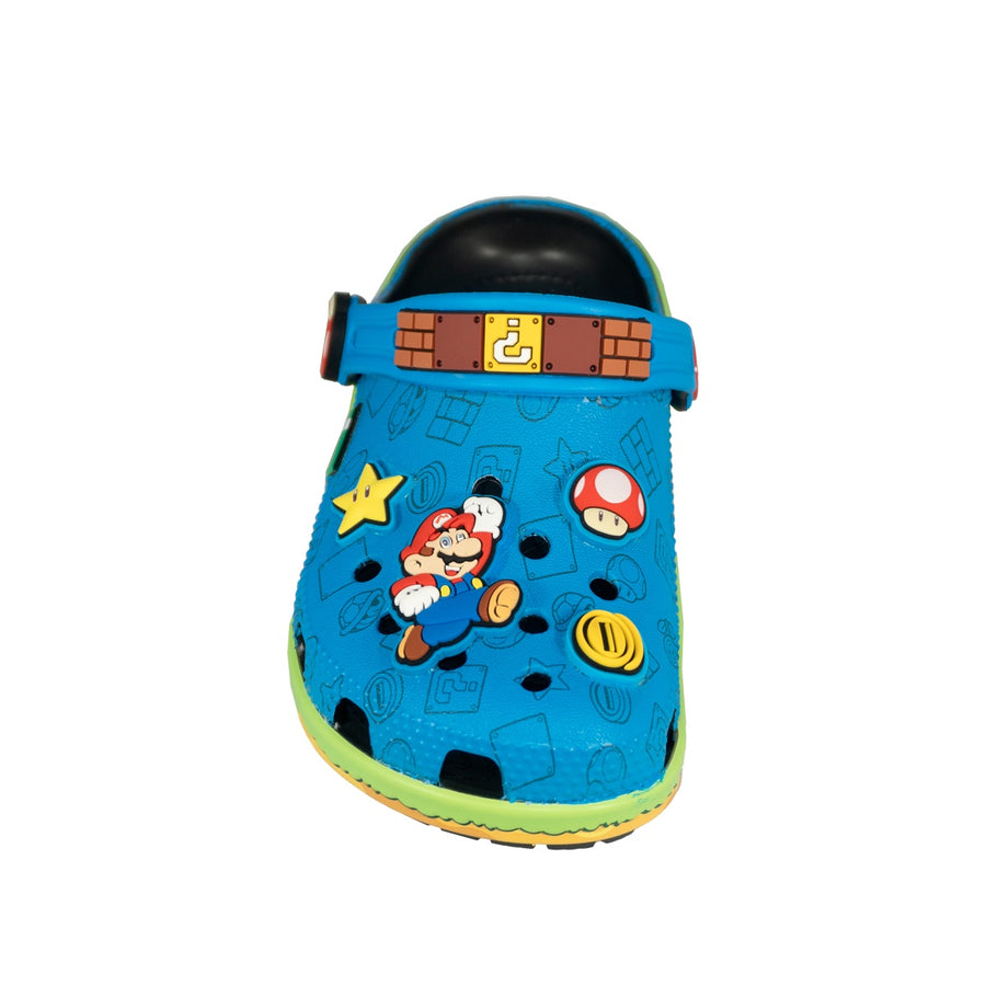 Sandália Crocs Super Mario Core Infantil — A tira que escolhe o jeito de calçar