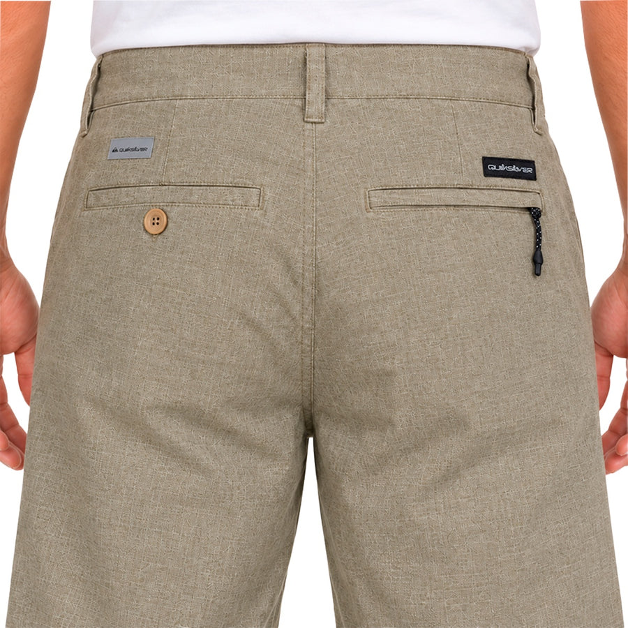 Bermuda Quiksilver Union Melange Masculino — O fio tem dois tons