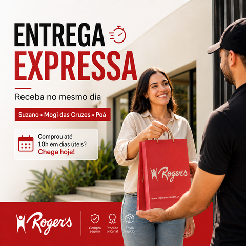Entrega Expressa Roger's Tênis: Receba no Mesmo Dia em Suzano, Mogi das Cruzes e Itaquaquecetuba