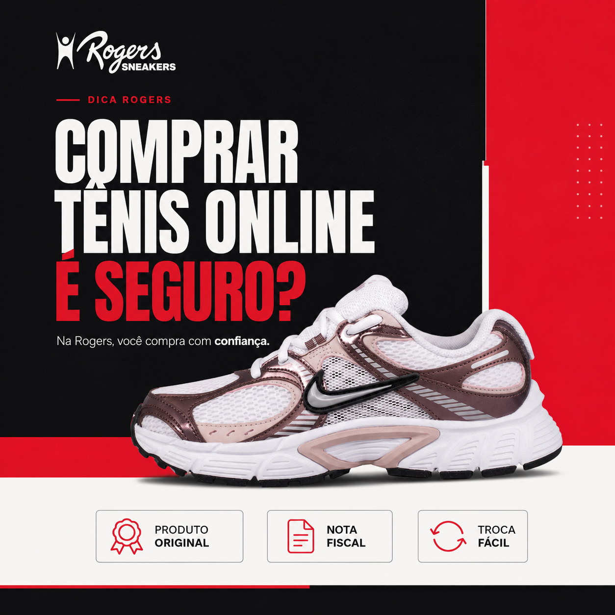 Comprar Artigo Esportivo Online é Seguro? Veja Como Funciona na Roger's Tênis