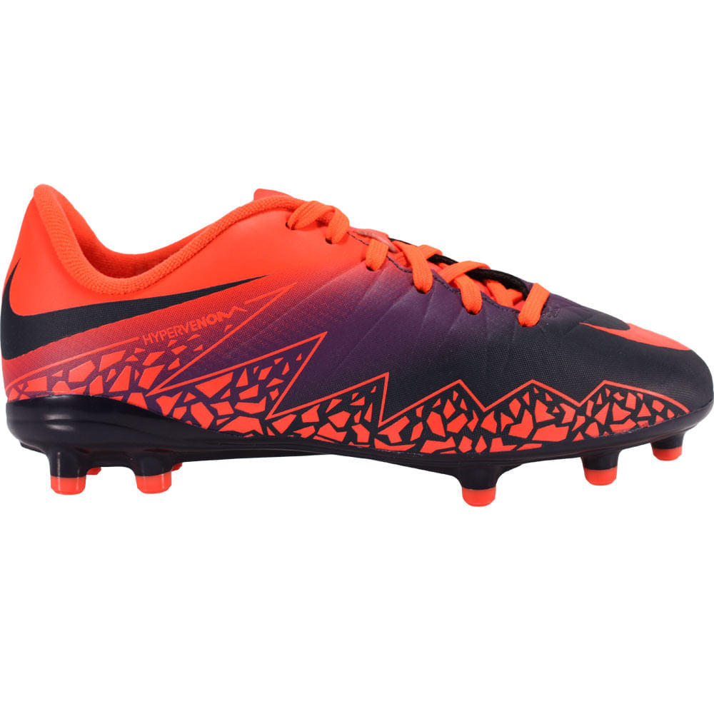 Chuteira Nike JR Hypervenom Phelon II FG Infantil