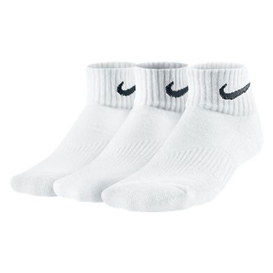 Meia Nike 3P Yth Ctn Cush Qtr Unissex