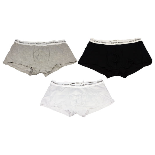 Cueca Ck 3 Low Rise Trunks Masculino