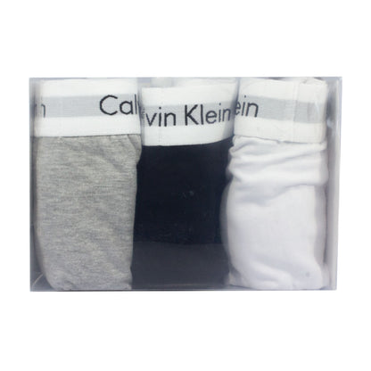 Cueca Ck 3 Low Rise Trunks Masculino