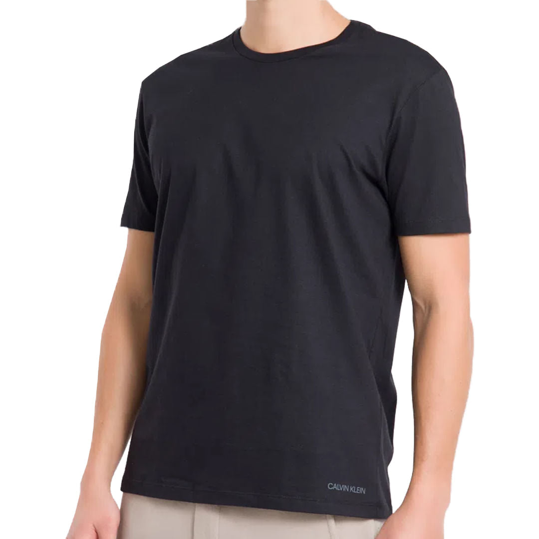 Camiseta Calvin Klein Kit C/2 De Cotton Masculino