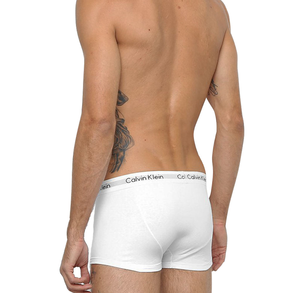 Cueca Calvin Klein Kit 4 Low Rise