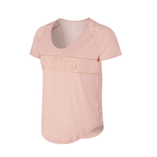 Camiseta Feminina Nike Top Ss 10K Glam