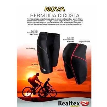 Bermuda Realtex Ciclista Unissex