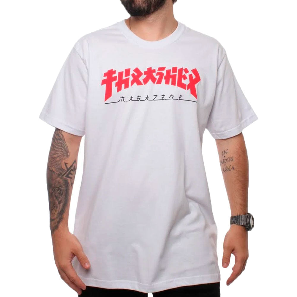 Camiseta Thrasher Godzilla Masculino