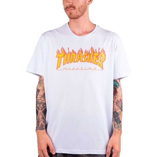 Camiseta Thrasher Flame Logo Masculino