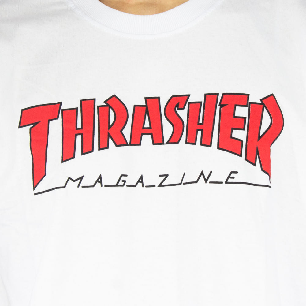 Camiseta Thrasher Outlined Masculino