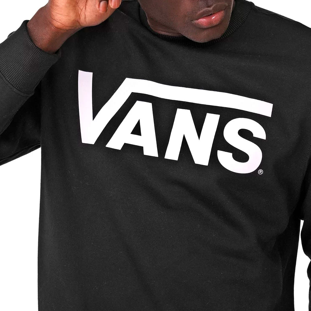 Blusa Careca Vans Classic Crew Ll Masculino