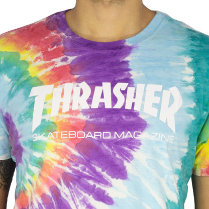 Camiseta Thrasher Skate Mag Colored Dye Masculino