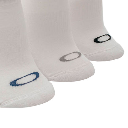 Meia Oakley Bark Low Quarter 3 Pack Unissex