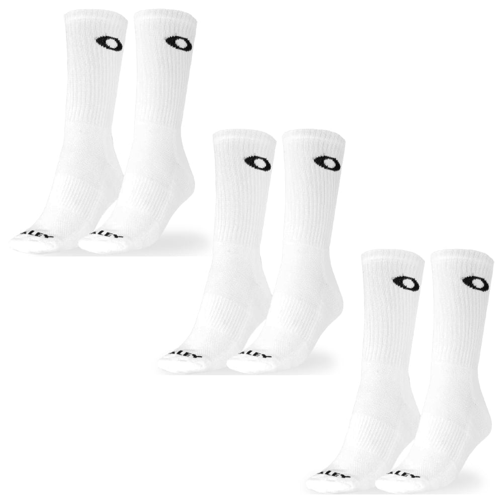 Meia Oakley Essential Crew Sock 3Pack Unissex