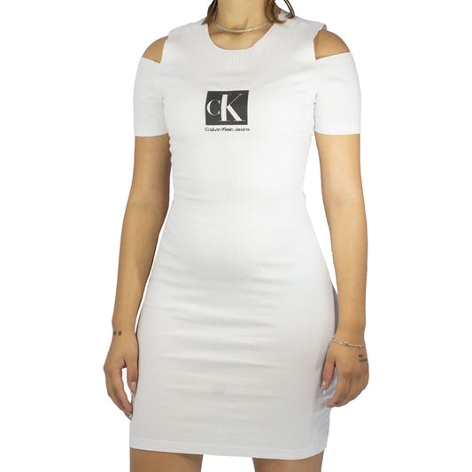 Vestido Calvin Klein Rib Feminino