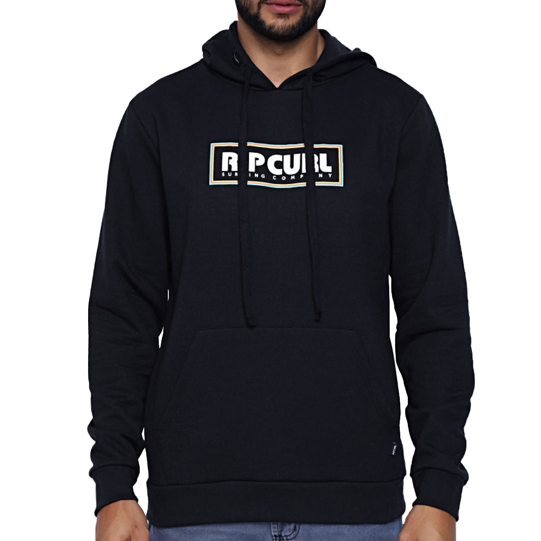 Blusa Canguru Rip Curl Mama Box Hood Masculino
